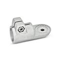 J.W. Winco GN276-B25-IV-2-BL Swivel Clamp Connector 276-B25-IV-2-BL